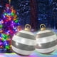 thumbnail image 5 of Bola inflable navideña de 60cm brillo de PVC con accesorios ligeros para fiestas suministros festivos, 5 of 7