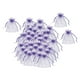 thumbnail image 4 of 100 bolsas protectoras para plantas y verduras, bolsas de malla para árboles frutales. 10cmx12cm Púrpura, 4 of 6