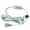 White-501 switch, variant on USB Extension Cable 2m USB Male to Female Cable with for Data Transfer and Power Supply for USB Headsets,