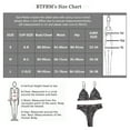 thumbnail image 7 of Women Push Up Two Piece Bikini Swimsuits Padded Swimwear Bathing Suit - l, 7 of 7