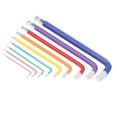 thumbnail image 4 of 9-Piece CR-V Steel Hex Key Set with Color-Coded Sizes (1.5mm-10mm), Ball-End Design & Non-Slip Grip, Includes Storage Rack – Ideal for Home Repairs, Furniture Assembly, Bike Maintenance, and, 4 of 6