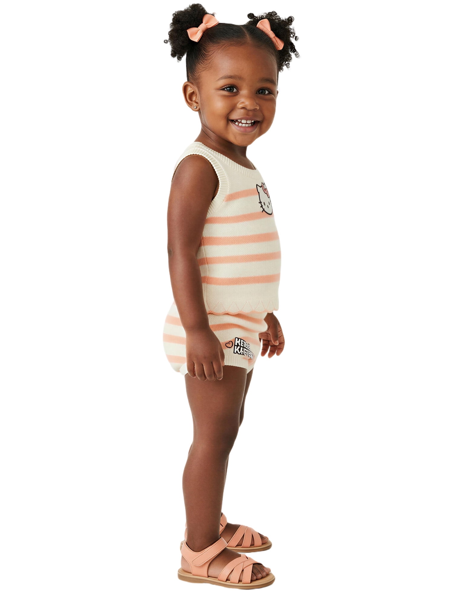 Hello Kitty Baby Girl Short Set, Sizes 0/3 Months-24 Months