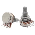 thumbnail image 3 of Musiclily Basic B500K Mini Metric Coarse 18-Spline Split Shaft Pots Linear Taper Potentiometers for Electric Guitar Bass (Set of 2), 3 of 5