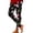 a-Black, variant on Kcolen Tummy Control Yoga Pants for Women, High Elastic Waistband Workout Yoga Pants, Christmas Themed Print, Winter Gifts for Women, Gym Wear