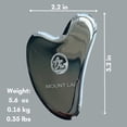 thumbnail image 3 of Mount Lai Stainless Steel Gua Sha Facial Tool – The Element of Refinement – Professional Grade Steel Face Sculpting Tool for Lymphatic Drainage, Puffiness Reduction & Refined Results, 3 of 5