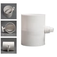 thumbnail image 6 of Fzaqwen Duct Manual Volume Damper Easy to Install Round Volume Damper Sturdy Air Control Inner Dia 75 mm, 6 of 9