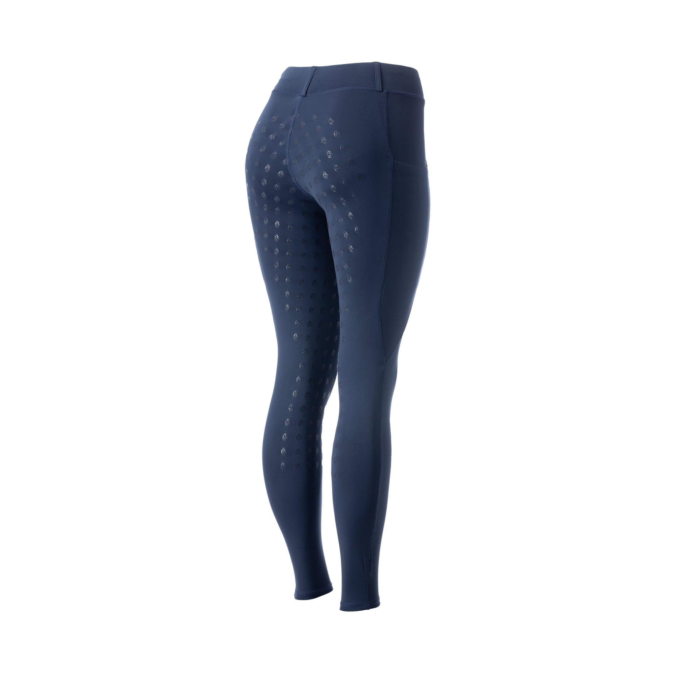 Equinavia Classic Womens Silicone Full Seat Horse Riding Pants with Phone Pockets | Equestrian Breeches Schooling Tights