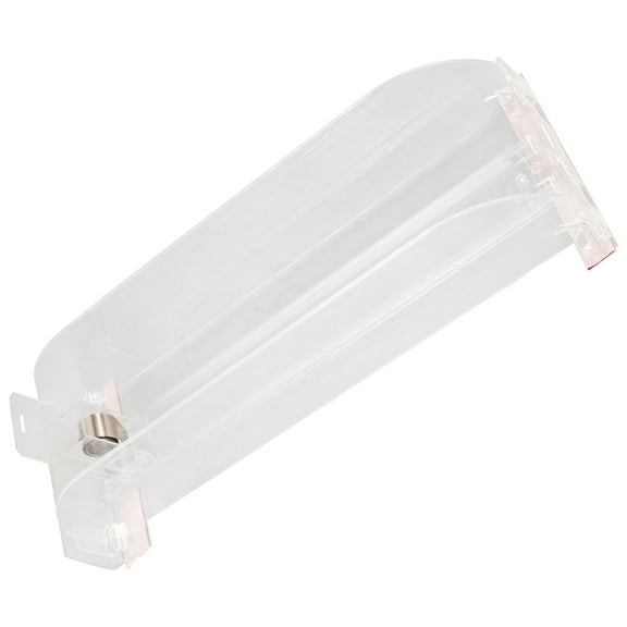 AURARMLET Transparent Plastic Beverage Dispenser Rack with Adjustable Design for Soda Bottles - 1 Set