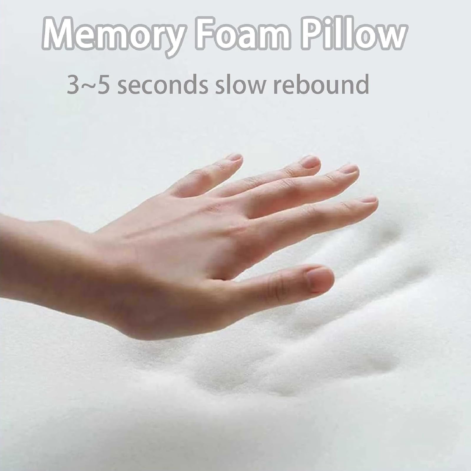 Pillow Hospitality Collection, Neck Pillows, Fits The Cervical Contour to Provide Support, Suitable for All People (Black)