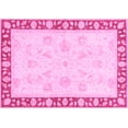 thumbnail image 1 of Ahgly Company Indoor Rectangle Oriental Pink Traditional Area Rugs, 3' x 5', 1 of 4