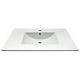 thumbnail image 3 of Saint Birch 36" White Ceramic Single Bathroom Vanity Top With Sink, 1 Hole, 3 of 3