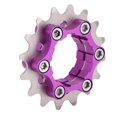 thumbnail image 1 of Kit de Conversion de Vitesse Simple pour Vélo, Roue Libre à Cassette en Acier à Vitesse Simple pour Bicyclette, 1 of 7