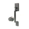 Defiant Entry Door Handle Set Vancouver Matte Black (Exterior Handle