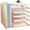 Rose Gold, variant on INTIGE 5-Tier Desk Organizer with File Holder, Paper Organizer with Letter Tray