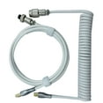 thumbnail image 3 of Gaming Keyboard Cable Professional Retractable Sturdy Connector Coiled Keyboard Cable for Mechanical Keyboard, 3 of 8
