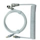 thumbnail image 3 of Cable de Teclado en Espiral, Conector de Cable Resistente del Cable de Juego para El Diseño de dos Etapas para Teclado Mecánnico, 3 of 8