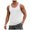 White, variant on Nwiuh Men's Tank Tops Quick Dry Sleeveless Workout Muscle Shirt Athletic Bodybuilding Gym Performance Tee Shirts (Blue, S)