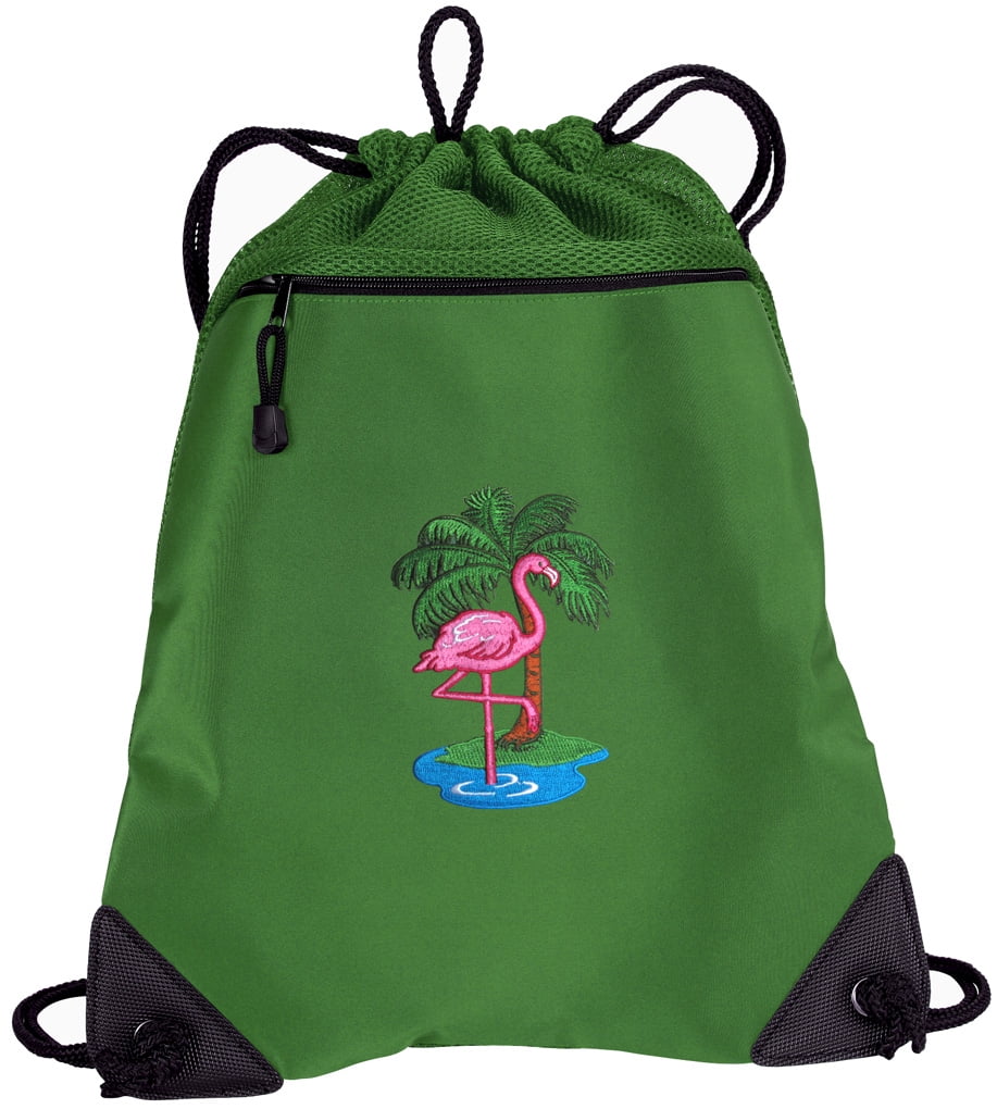 pink flamingo backpack