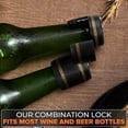 thumbnail image 7 of WSZZL Secure Combination Lock, Wine and Liquor Bottle Top Stopper, Customizable Password Setting, Ideal for Bars and Liquor Stores, Perfect for Adults and Party Hosts, 7 of 7