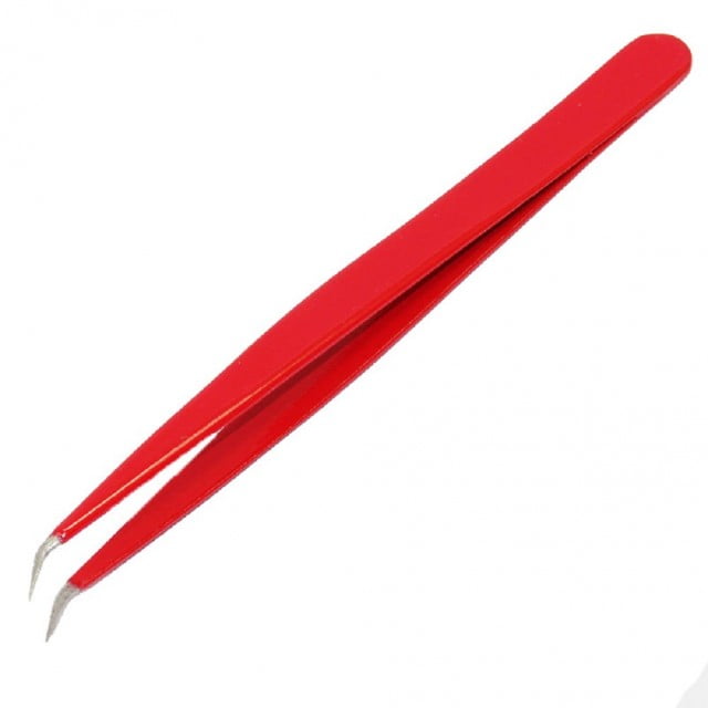 Tweezers Fine Tip Fine Point Tweezers Bent Nose Curved Tweezers