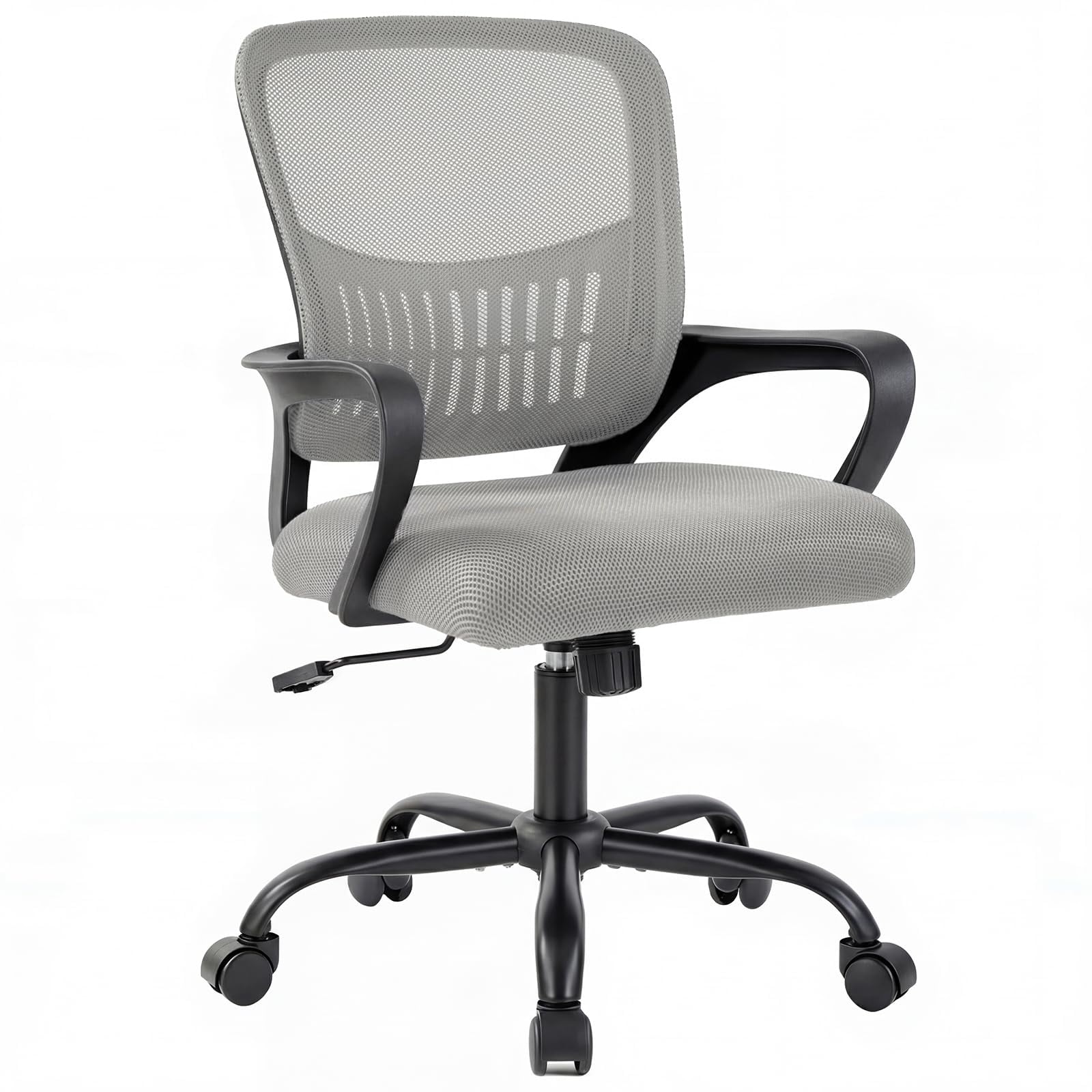 grey office chair ergonomic mid product