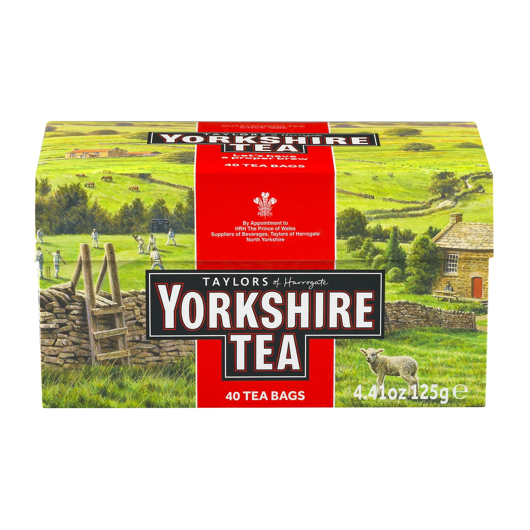 Taylors of Harrogate, Yorkshire Tea, 40-Count Tea Bags - Walmart.com ...