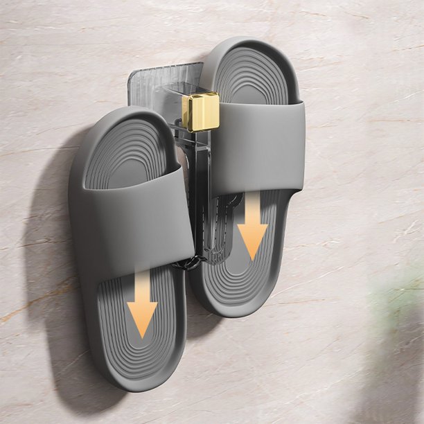 Ganfancp Percheros para Zapatillas de Bañopercheros para Wcalmacén para Zapatospercheros para Desagües Ofertas Del Día 1* Soporte para Zapatillas de Baño