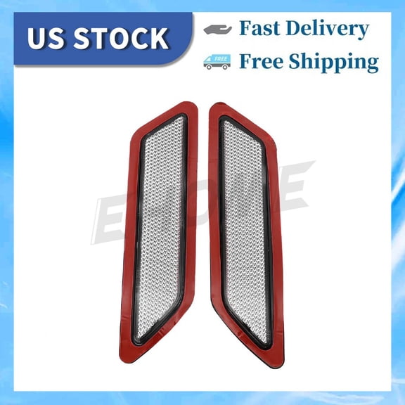 2PCS Front Side Marker Light White For BMW F30 F31 3 Series 2012-2015