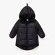 thumbnail image 1 of Cowsor Toddler Kids Dinosaur Hooded Puffer Jacket Lightweight Warm Quilted Coat Outerwear for Fall and Mild Winter, 1 of 7