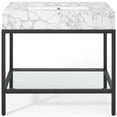 thumbnail image 4 of Modway Kingsley 36" Modern Artificial Marble Bathroom Vanity in Black/White, 4 of 10
