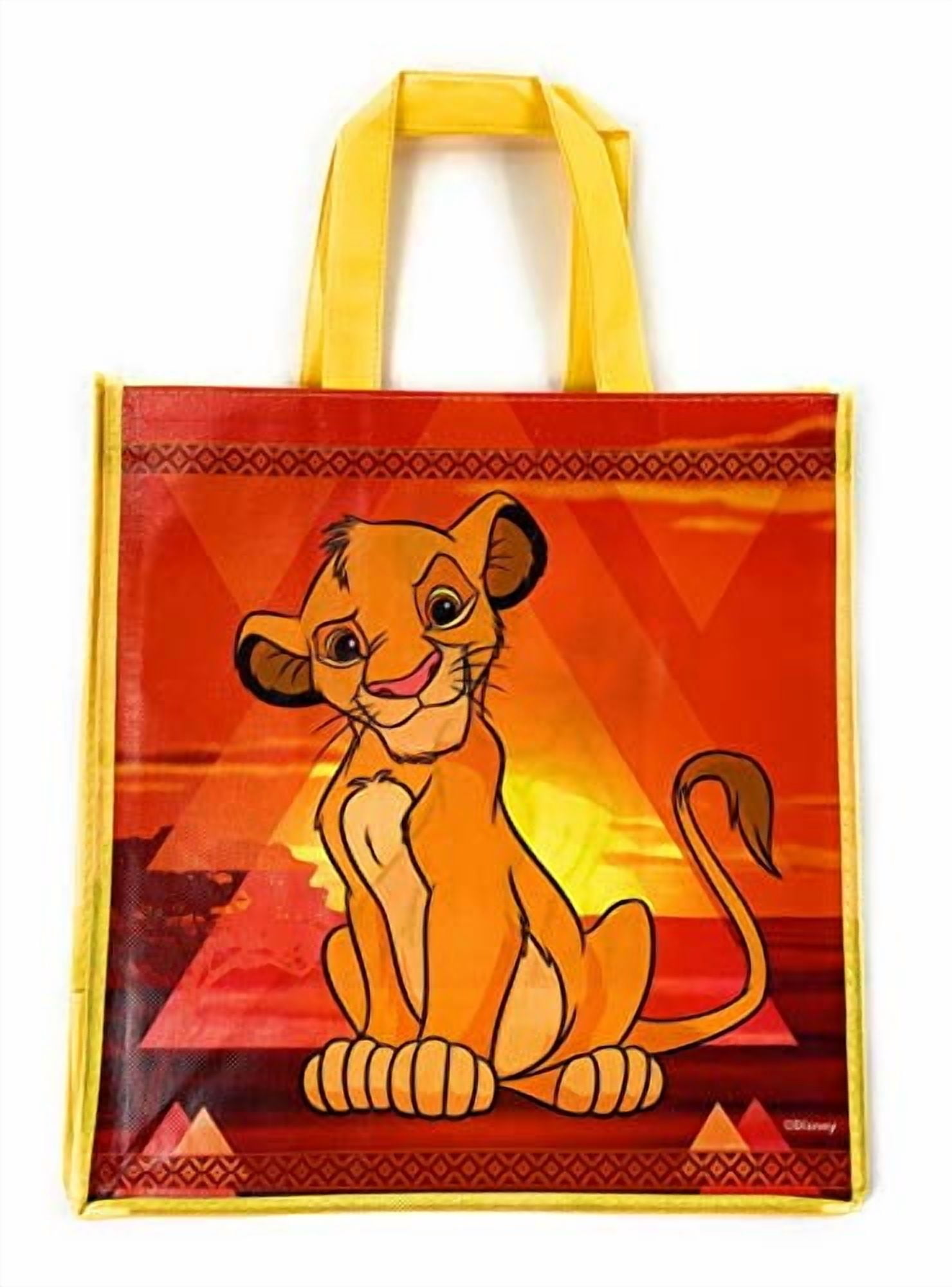 Disney Lion King Activity Set! Includes Tote Bag + Color Book + Crayons + Pencils + Pencil Pouch + Sticker Book Featuring Simba & Mufasa & Nala! 6 Piece Art Supply Kit!