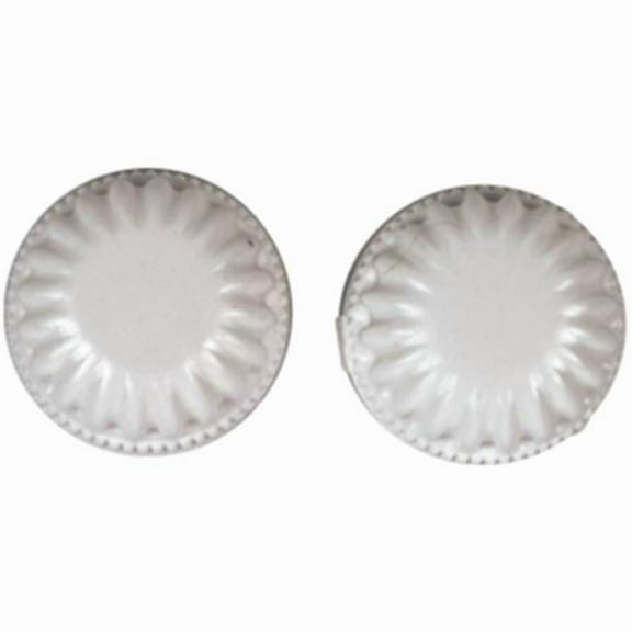 60230 Ceiling Fixture Lock Up Cap, 1/8 IP, White Plastic, 2-Pk. - Quantity 6