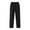 Black, variant on KAUOD Boys Cotton Dress Pants School Un𝐢form High Stretchy Formal Trousers with Pockets Kids Plain Straight Baggy Pants