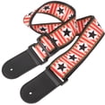thumbnail image 2 of Sangle de Guitare Sangle Ukulélé Ceinture de Guitare Électrique Réglable Sangle d'Épaule de Basse, 2 of 8