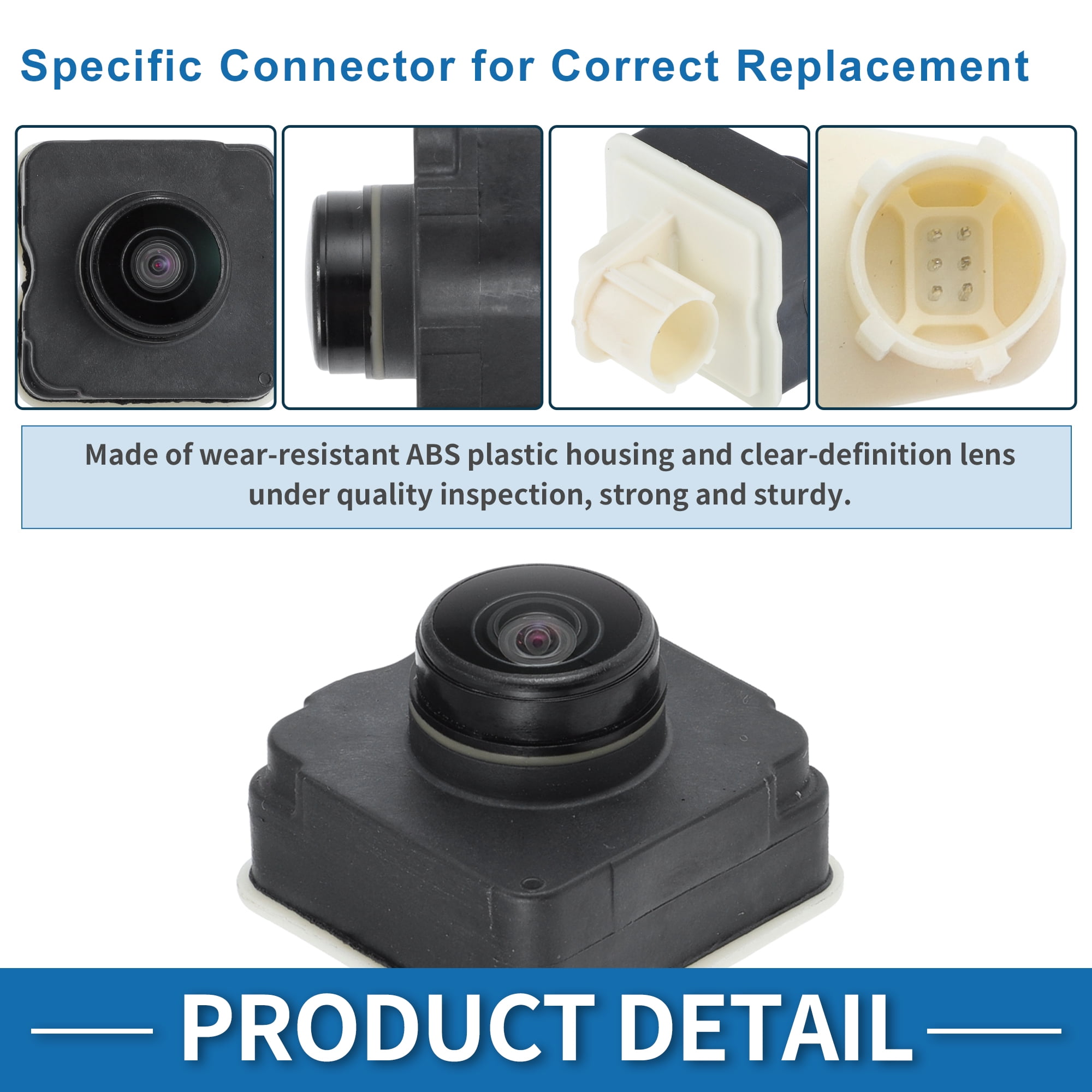 Unique Bargains Rear View Camera for Jeep Compass 2017-2021 Park Assist Backup Camera