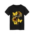 thumbnail image 4 of XCHQRTI Faith Shirts for Women Plus Size Graphic Tees Short Sleeve Vintage T Shirts Oversized Religious Ladies Tee Shirts, 4 of 9