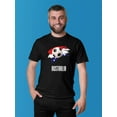 thumbnail image 2 of Australia Football Soccer T-Shirt Men -Smartprints Designs, Male Small, 2 of 4