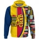 thumbnail image 4 of Sudadera con capucha con estampado de mapa de la bandera de Chad para hombre y mujer, ropa informal, sudadera deportiva para hombre y mujer, 4 of 5
