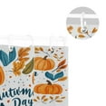 thumbnail image 5 of Yayeee Shower Curtain with Hooks 72"x72" Waterproof Fabric Bathroom Hanging Decor, Pumpkins Pattern, 5 of 5