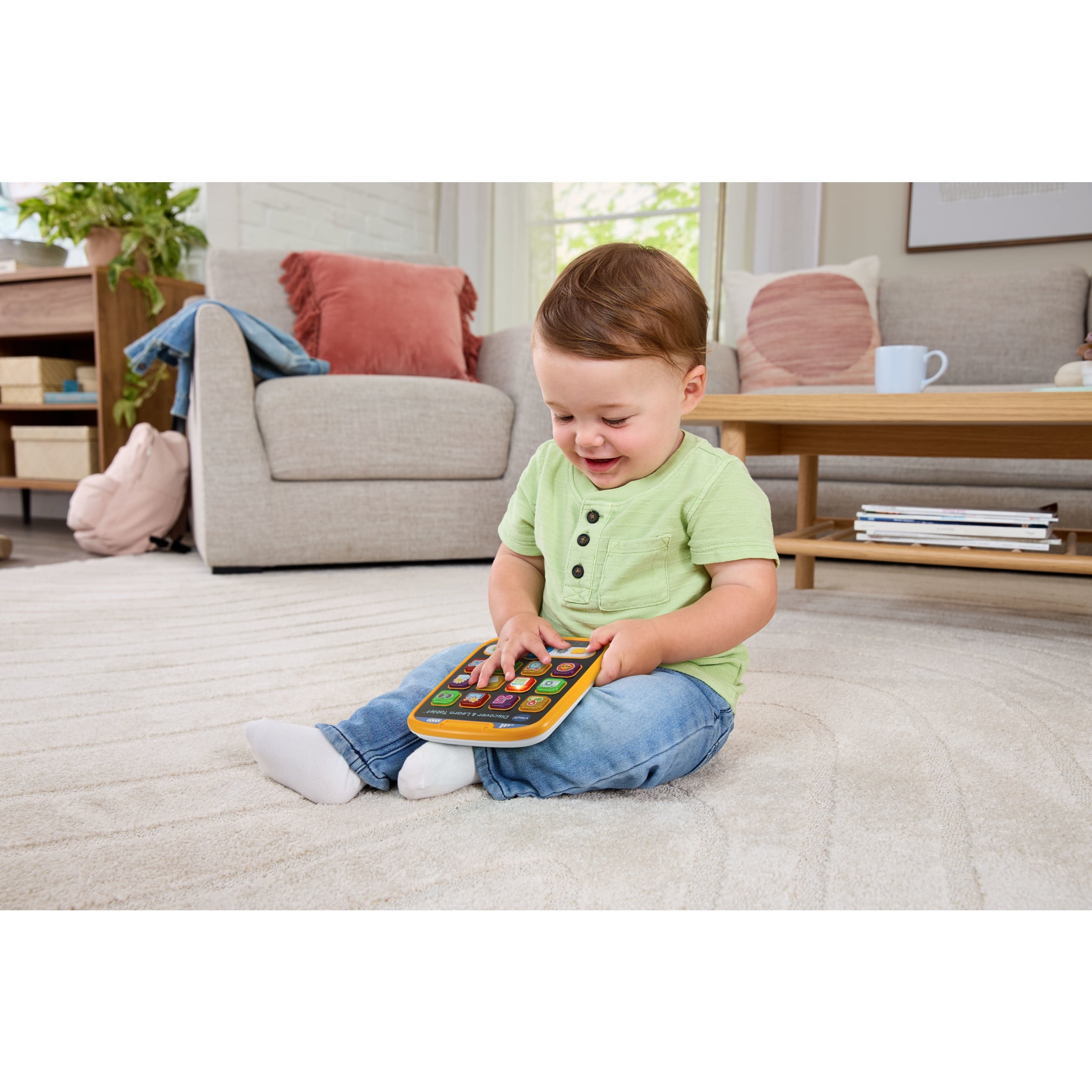 VTech Discover & Learn Tablet Baby and Toddler Toys  (图4) VTech Discover & Learn Tablet Baby and Toddler Toys  (图4)