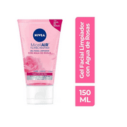Gel facial limpiador NIVEA Agua de Rosas desmaquillante para todo tipo de piel 150 m