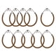 thumbnail image 1 of Mini Skater 10 piezas de ganchos para cola de caballo para mujer, pequeñas bandas de goma elásticas, accesorios para lazos para el cabello, soporte elástico, diademas de estilo rubio y beige, herramie, 1 of 2