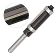 thumbnail image 3 of S SERENABLE 1/4"X1'' Top Bottom Bearing Flush Trim Template Router Bit Woodworking BLK 12.7x25mm Black, 3 of 9