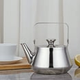 thumbnail image 2 of SANQIAHOME 1.3 Quart stainless steel teapot with Infuser A modern, minimalist style, 2 of 9