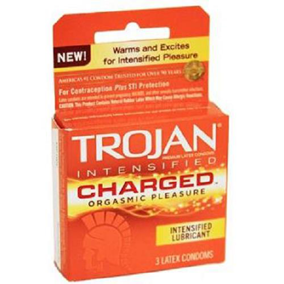 Product Of Trojan, Charged Intensified Lubricant, Count 6 (3Pk) Birth