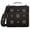 Gold Letter Star, variant on Haosy 3 Ring Zipper Binder with Shoulder Strap Waterproof Trapper Keeper 2 Inch D-Ring 500 Sheets Capacity, Monster Trucks in Space