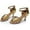 Gold, variant on AURIGATE Women's Professional Latin Dance Shoes Satin Salsa Ballroom Wedding Dancing Shoes 2.8'' Heel