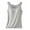 Grey, variant on Camisole Tops for Women, Women's Stripes with Chest Pad Without Wearing Bra One Tank Top Sling Women's Tanks & Camis Blue