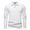 White, variant on Men Polo T Shirts Long Sleeve Button Down Tee Shirt Lightweight Black Men Clothing