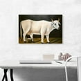 thumbnail image 2 of ARTCANVAS White Cow On a Black Background 1915 Canvas Art Print by Niko Pirosmani - Size: 26" x 18" (0.75" Deep), 2 of 9